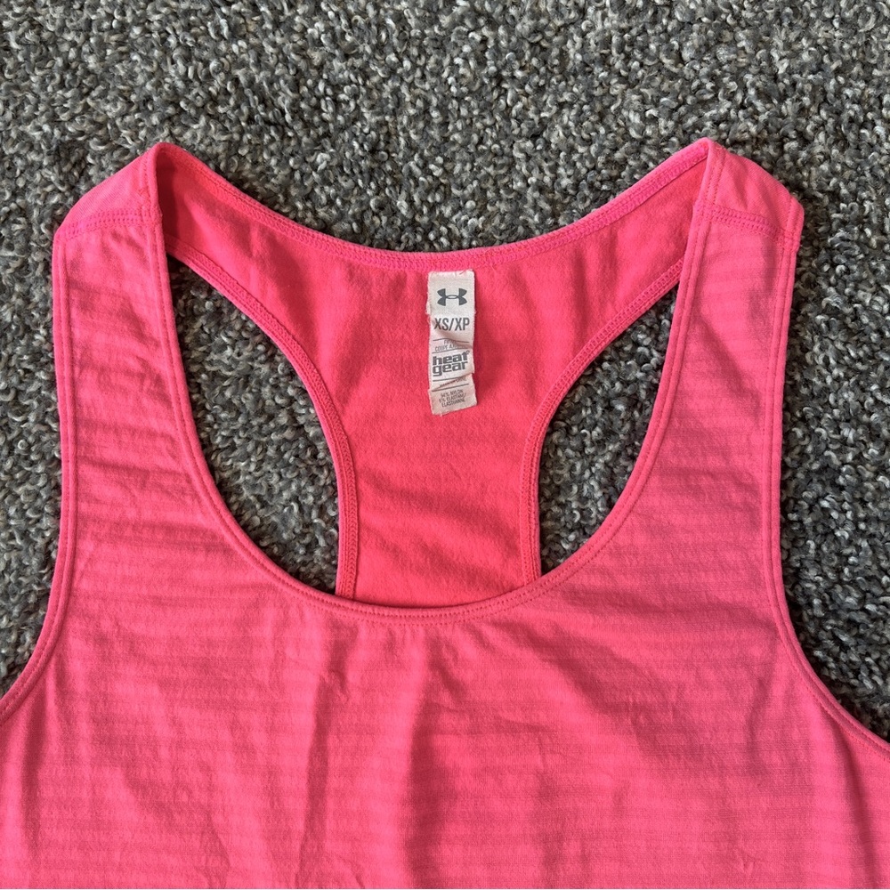 Under Armour Striped Tank Top Size XS - Picture 6 of 6